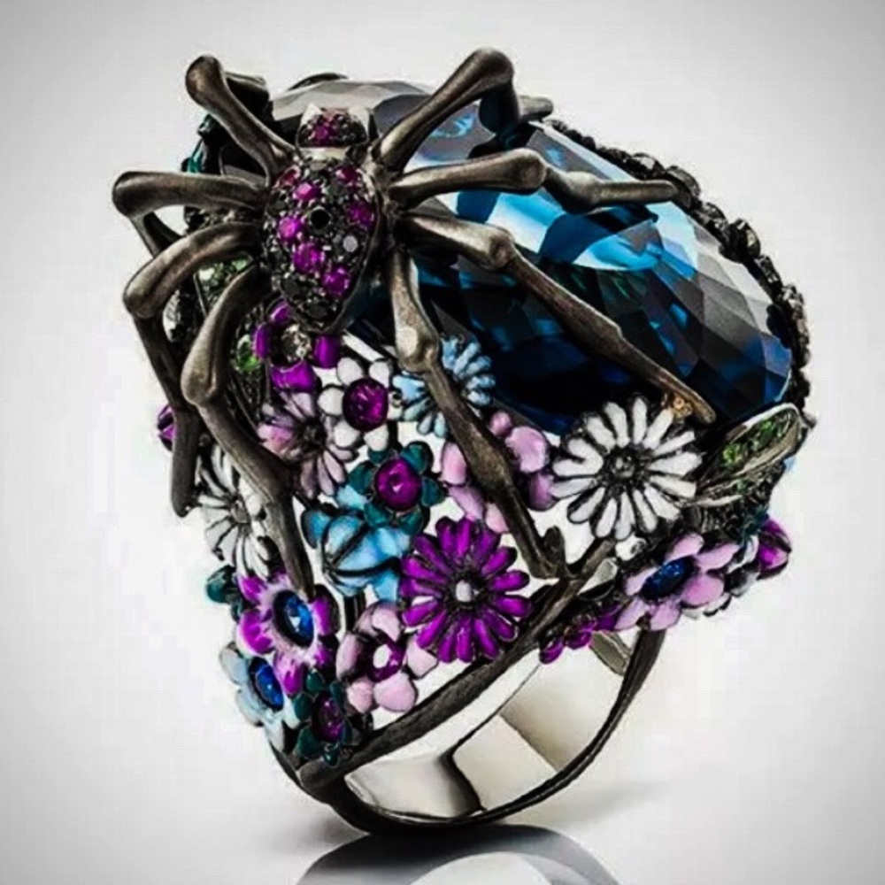 Wicked~ Spider Ring